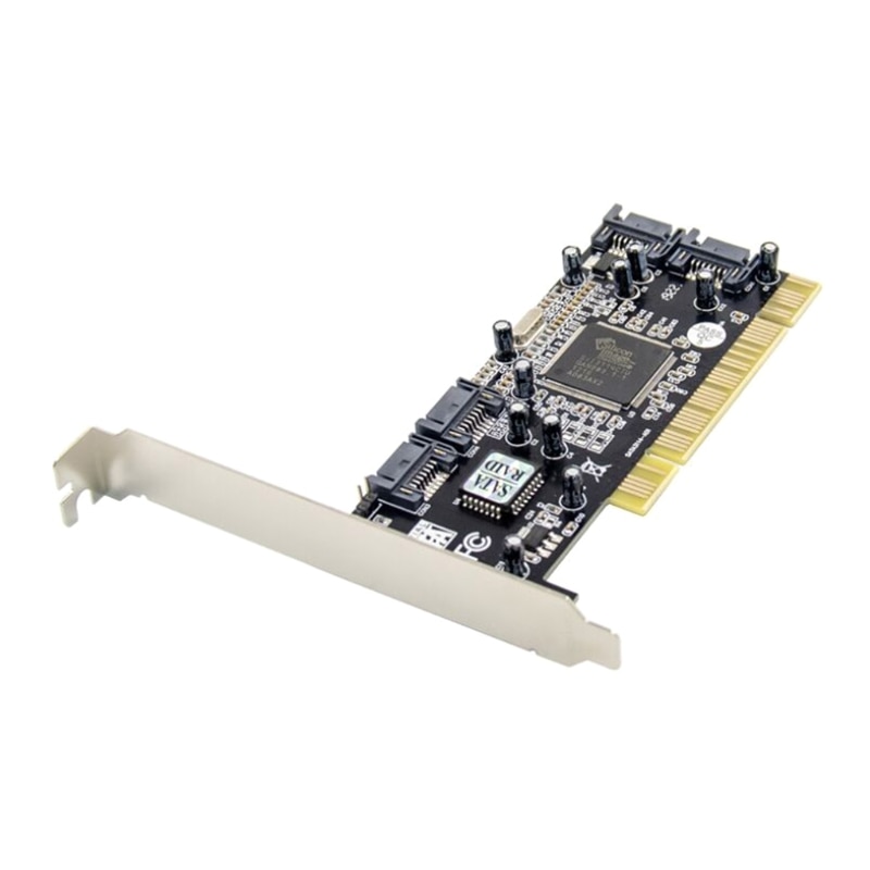 4 ��Ʈ SiI3114 SATA ��Ʈ�ѷ� Ĩ SATA Ȯ�� ī�� PCI toSata ��ȯ ī��, RAID ī�� ����� ���� �����